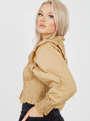 Shirted Rackdetail Kumpel Hemdbluse