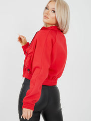 Utility Pocket Thick Cropped Jacket