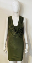 Sleeveless Cowl Neck Dress