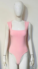 Square Neck Slinky Bodysuit