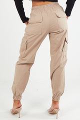 Twill Fabric Cargo Trousers