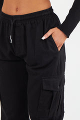 Twill Fabric Cargo Trousers