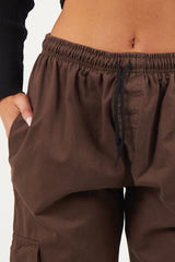 Twill Fabric Cargo Trousers