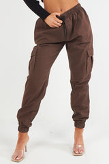 Twill Fabric Cargo Trousers