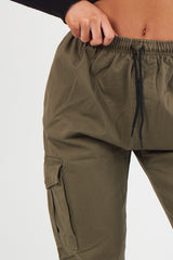 Twill Fabric Cargo Trousers