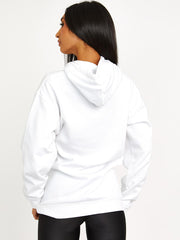 Mischief Teddy Graphic Print Hoodie