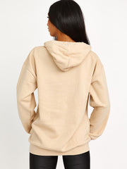 Couture Voeux Graphic Print Hoodie