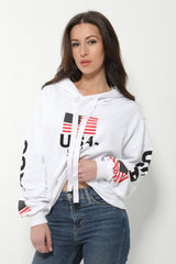 EE. UU. Impresión de sudadera de gran tamaño