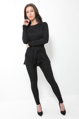 Tie Knot Top And Bottom Loungewear