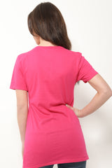 Believe In Yourself Slogan Printed T Shirt