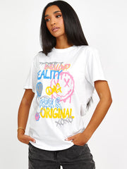 Beyond Reality Graphic Printed T-Shirt