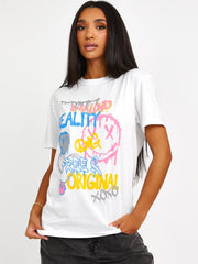 Beyond Reality Graphic Printed T-Shirt