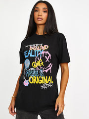 Beyond Reality Graphic Printed T-Shirt