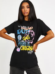 Beyond Reality Graphic Printed T-Shirt