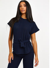 Soft Brushed Ribbed Top & Trouser Co-ord