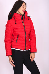 Plus Size Quilted Padded Puffer Bubble Jacket