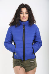 Pandelen zijkanten gewatteerde gewatteerde puffer bubbeljas