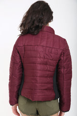 Pandelen zijkanten gewatteerde gewatteerde puffer bubbeljas