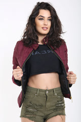 Pandelen zijkanten gewatteerde gewatteerde puffer bubbeljas