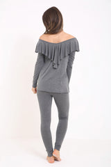 Pleated Jersey Loungewear