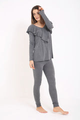 Pleated Jersey Loungewear