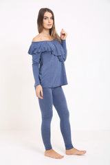 Pleated Jersey Loungewear