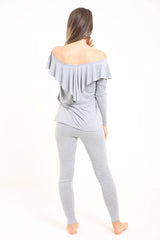 Pleated Jersey Loungewear