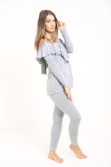 Pleated Jersey Loungewear