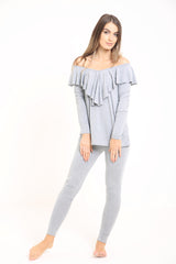 Pleated Jersey Loungewear