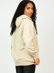 Talk Less Greek Statue Graphic Print Hoodie