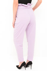 New Paper Bag Tie Waist Trousers