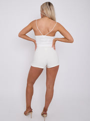 Triple Buckle Detail Skorts