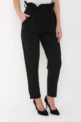 New Paper Bag Tie Waist Trousers