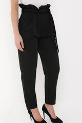 New Paper Bag Tie Waist Trousers