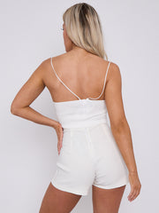 Asymmetric Wrap Skorts