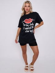 True Love Is Limitless Graphic Printed T-Shirt