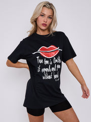 True Love Is Limitless Graphic Printed T-Shirt