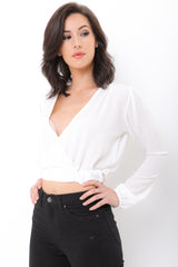 Elasticated Hem Crop Top