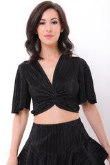 Tapa del recorte plisado delantero