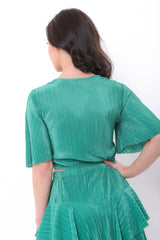 Tapa del recorte plisado delantero