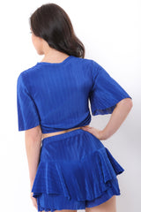 Tapa del recorte plisado delantero