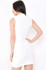 Vestido blazer sin mangas