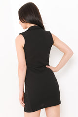 Vestido blazer sin mangas