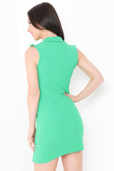 Vestido blazer sin mangas