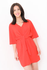 TIE BAWT MINI Vestido