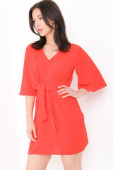 TIE BAWT MINI Vestido