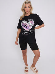 Amour Sans Fin Graphic Printed T-Shirt