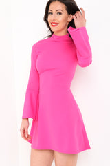 Pasvorm en flare jurk