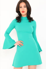 Pasvorm en flare jurk