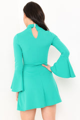 Pasvorm en flare jurk